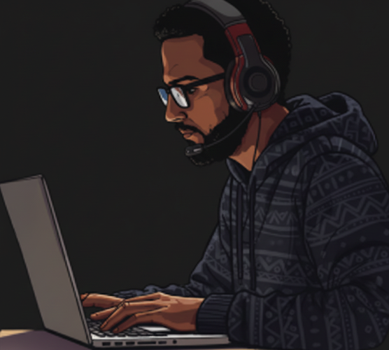 Developer at work